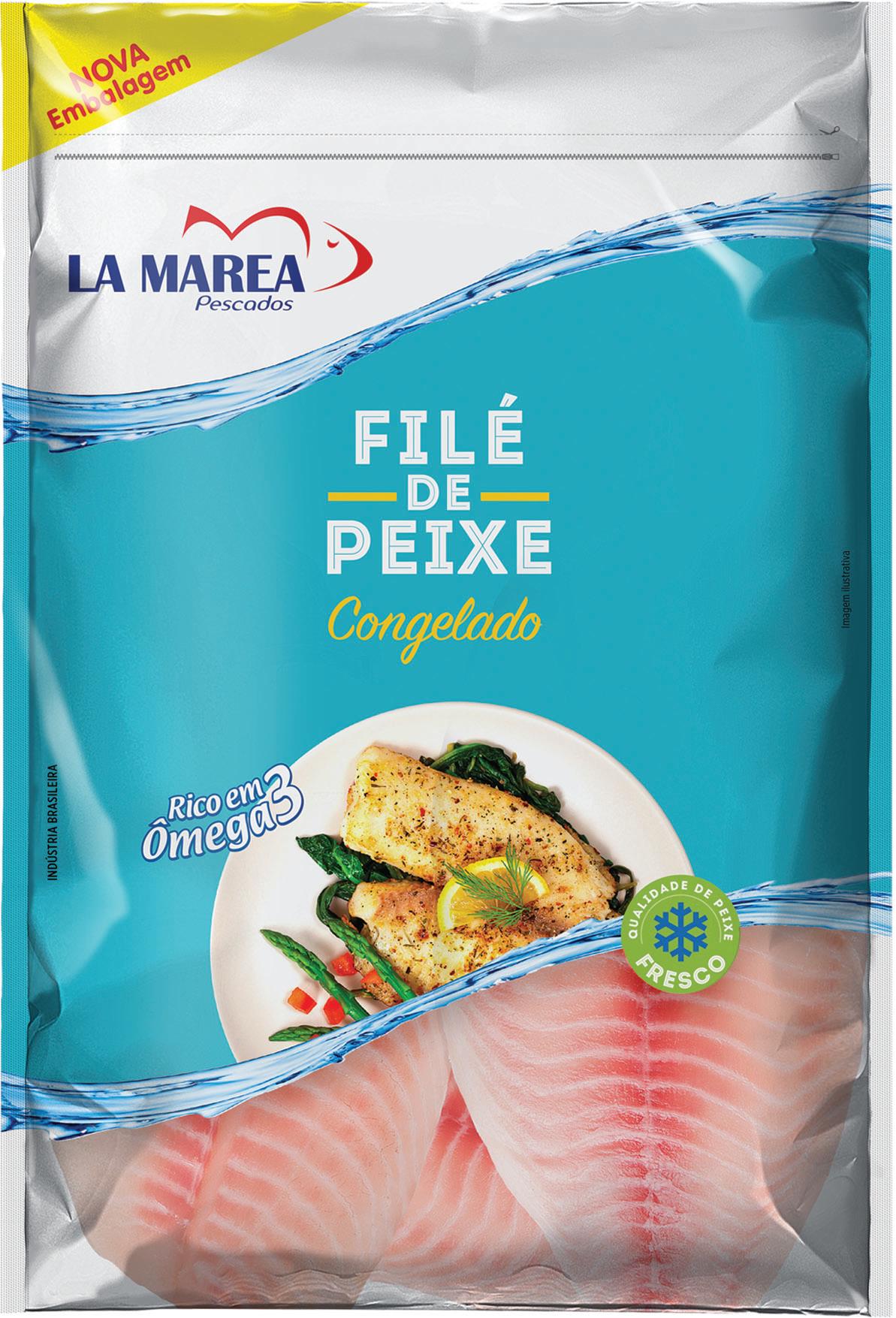 FILÉ DE TILAPIA Sem PELE - LA MAREA